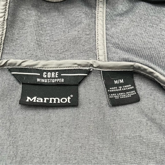 Marmot Women’s Gore Windstopper Softshell Jacket Black Size M Hooded - Picture 11 of 17